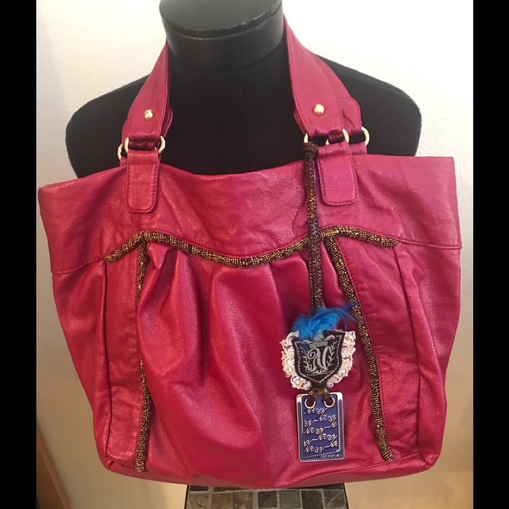Euc Coco Since 1971 Raspberry Tote - image 1
